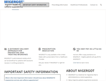 Tablet Screenshot of migergot.com